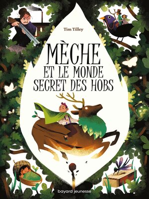 cover image of Mèche et le monde secret des Hobs